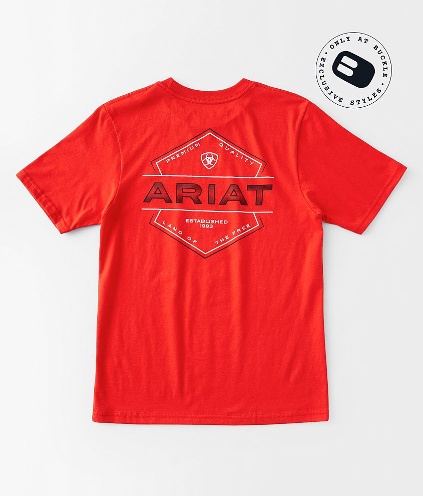 Boys - Ariat Minimal T-Shirt front view