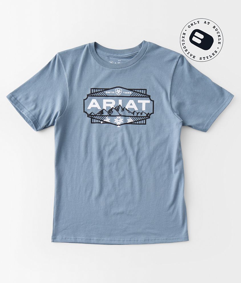 Boys - Ariat Casa Grande Lockup T-Shirt front view