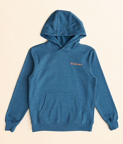 Ariat Boys - Carlsbad Canyon Hooded Sweatshirt front view