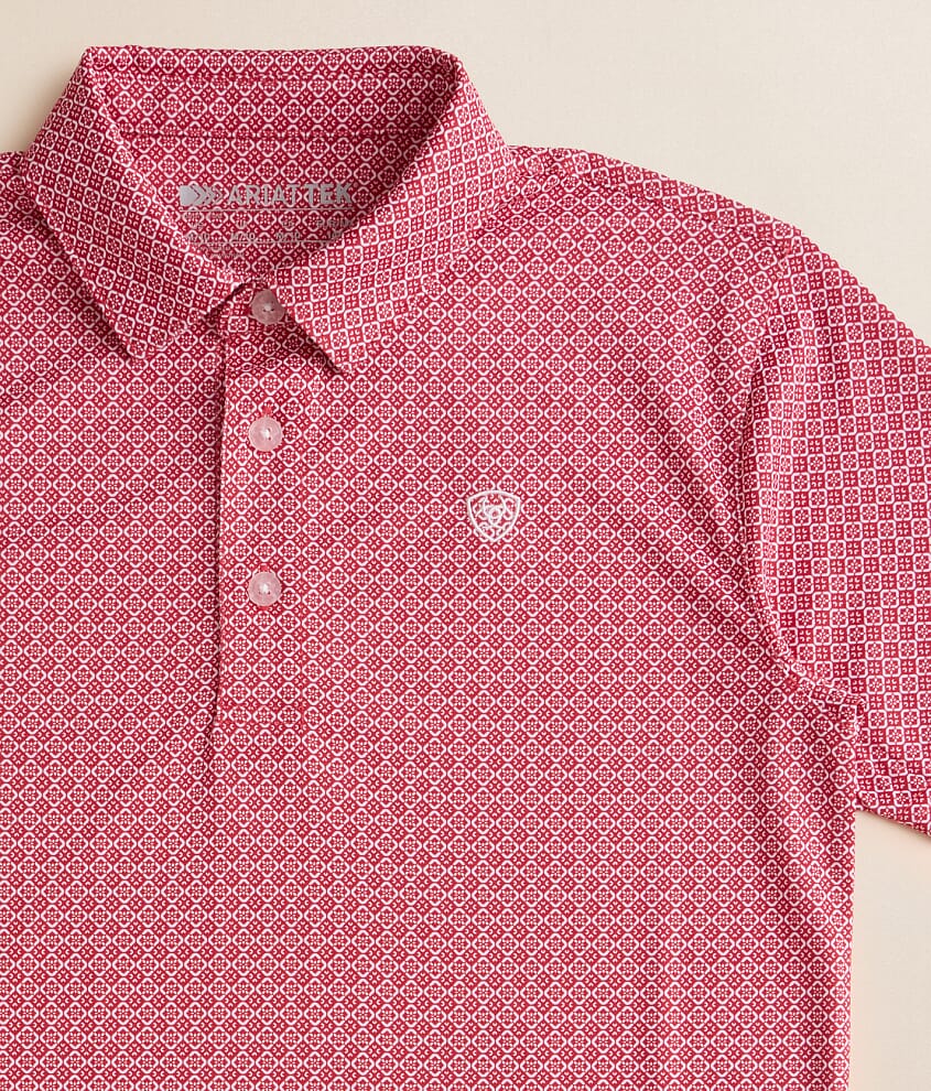 Boys - All Over Print ClimateTEK™ Polo