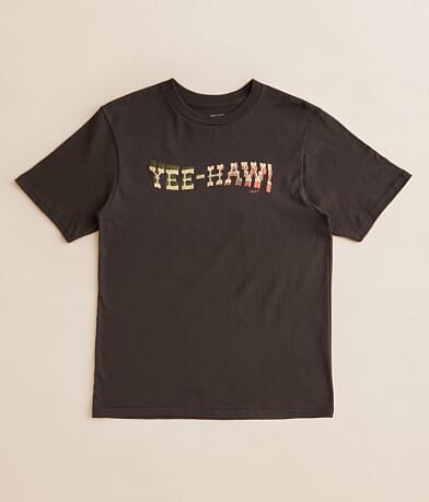 Ariat Girls - Yee Haw Twist T-Shirt front view