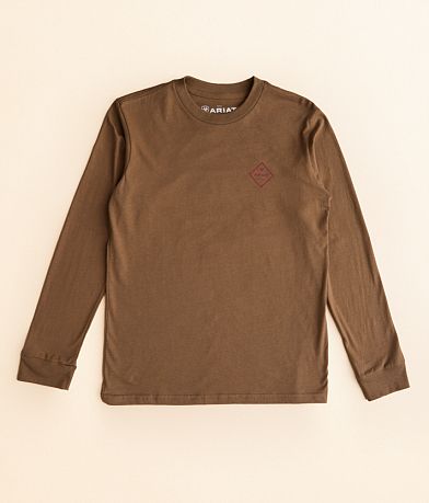 Ariat Boys - Diamond Open T-Shirt front view