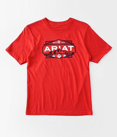 Ariat Boys - Casa Grande Lockup T-Shirt front view