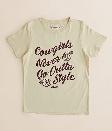 Ariat Girls - Never Outta Style T-Shirt front view