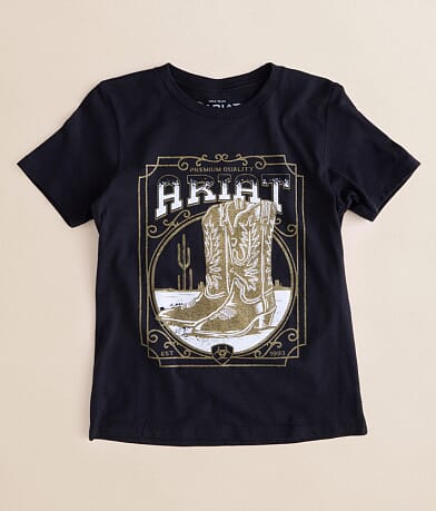 Ariat Girls - Boot T-Shirt front view