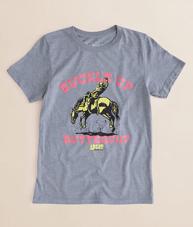 Ariat Girls - Buck Up T-Shirt front view