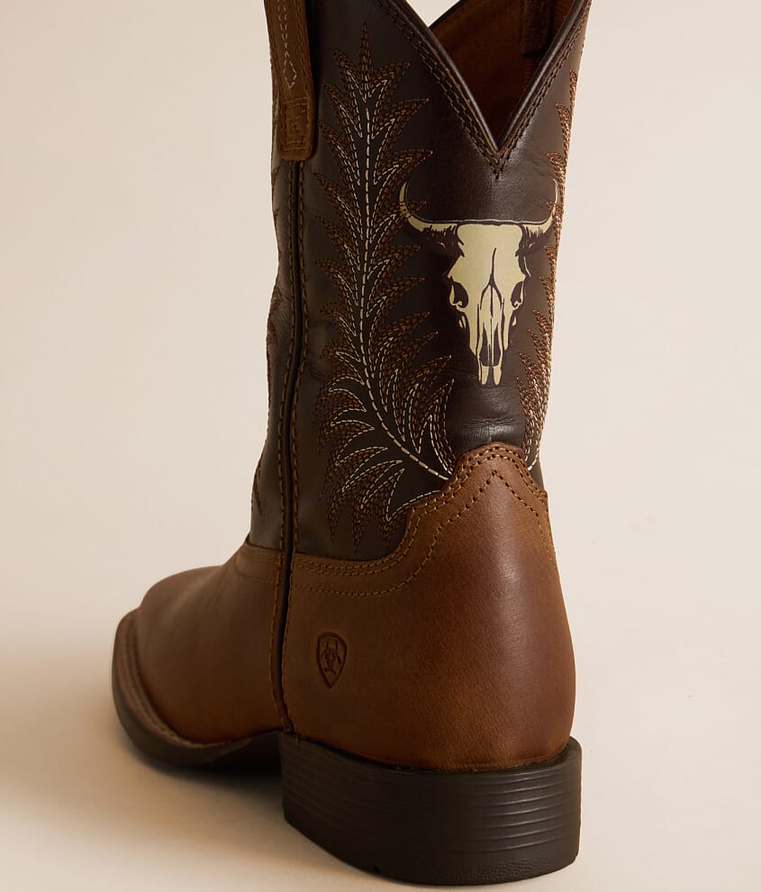 Boys - Stampede Leather Cowboy Boot