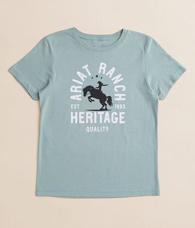 Ariat Girls - Ranch Arch T-Shirt front view