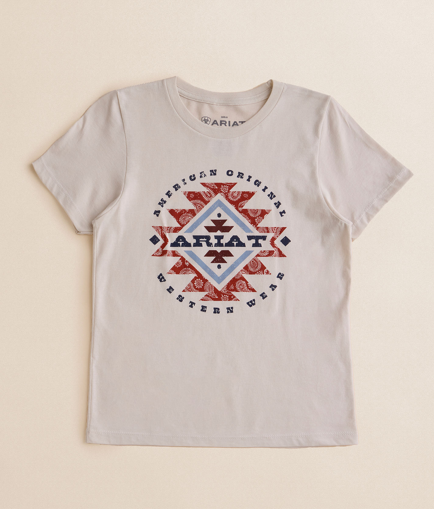 (取寄) アリアット レディース バーティカル ロゴ T-シャツ Ariat womenertical Ariat Ladies T-Shirt 10052041 – Haegles Western Wear
