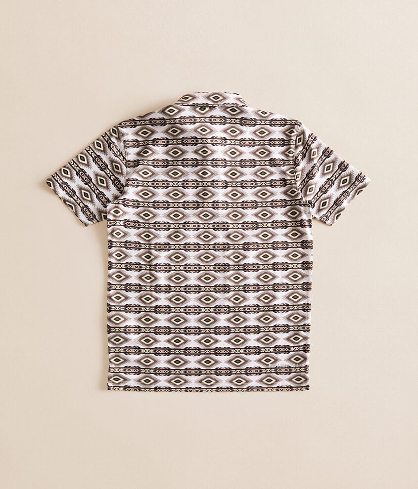 Boys - Geo Stripe Tek Polo