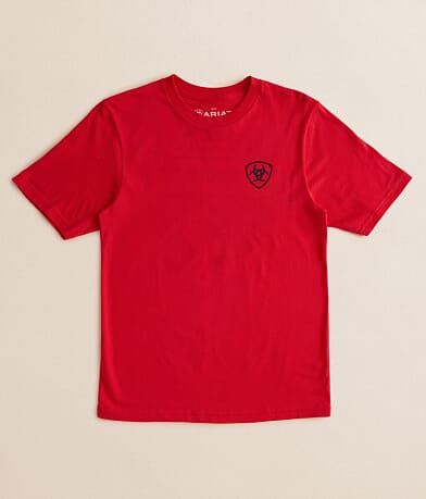 Ariat Boys - Circle Weave T-Shirt front view