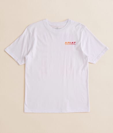 Ariat Boys - Visible Valley Flag T-Shirt front view