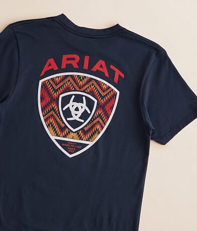 Ariat Boys - Southwest Rattler Shield T-Shirt front view