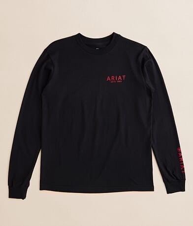 Ariat Boys - Natural Hand T-Shirt front view