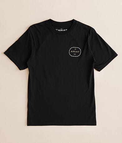 Ariat Boys - Wooden Barb T-Shirt front view