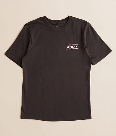 Ariat Boys - Wooden Barb Glory T-Shirt front view