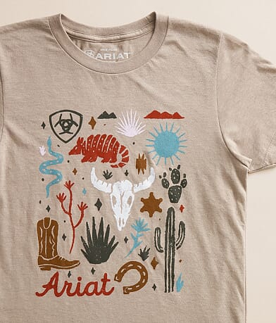 Girls - Western Collage T-Shirt thumbnail 3