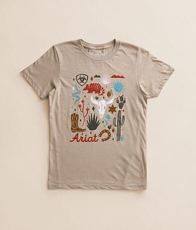 Girls - Western Collage T-Shirt