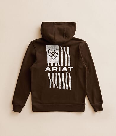 Boys - Wavy Patriot Hooded Sweatshirt thumbnail 2