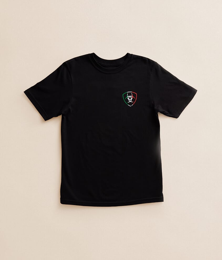 Boys - Coat Of Arms Skull T-Shirt