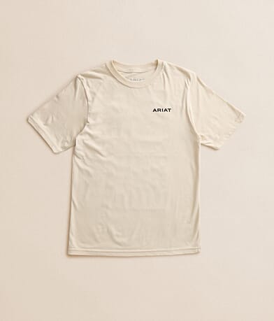Boys - Brush Camo Flag T-Shirt