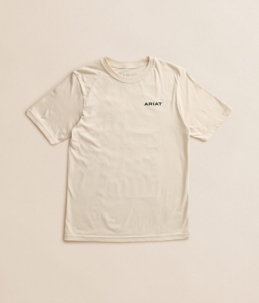 Boys - Brush Camo Flag T-Shirt