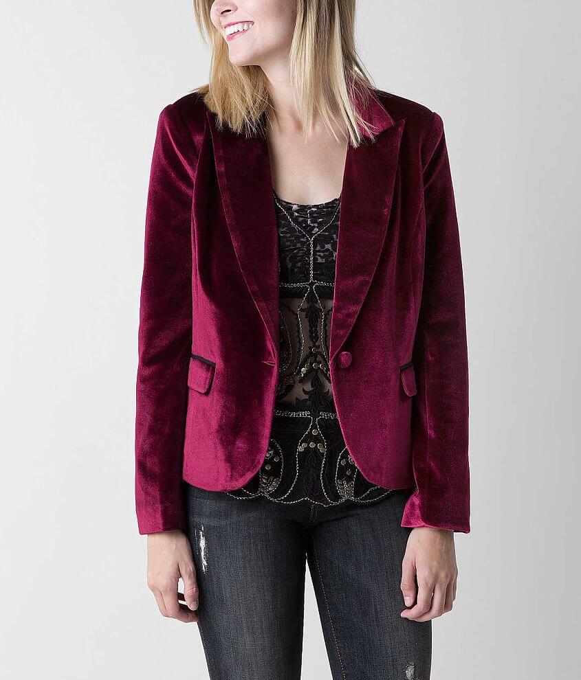 ark &#38; co. Velvet Blazer front view