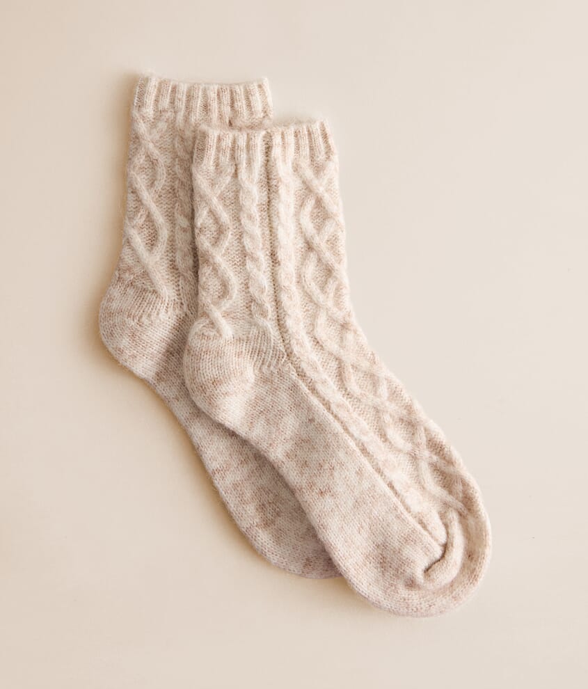 Cable Knit Socks