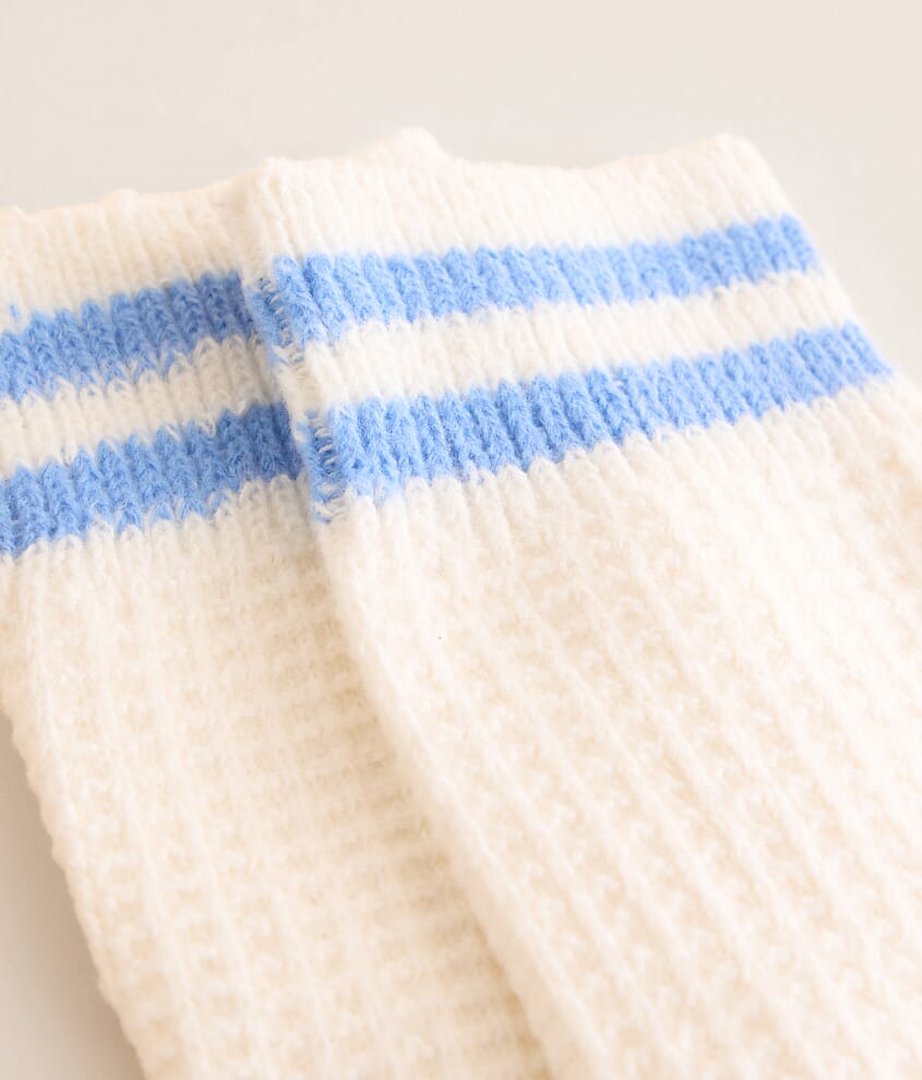 Striped Waffle Socks