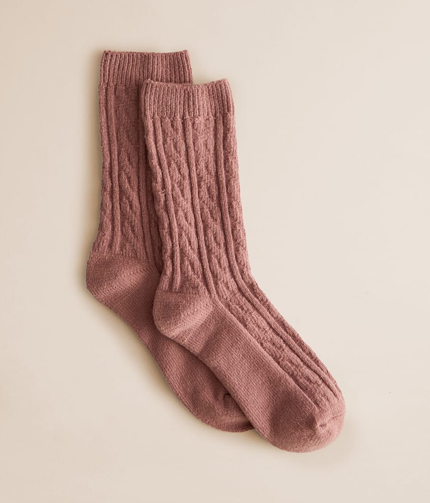 Cable Crew Socks