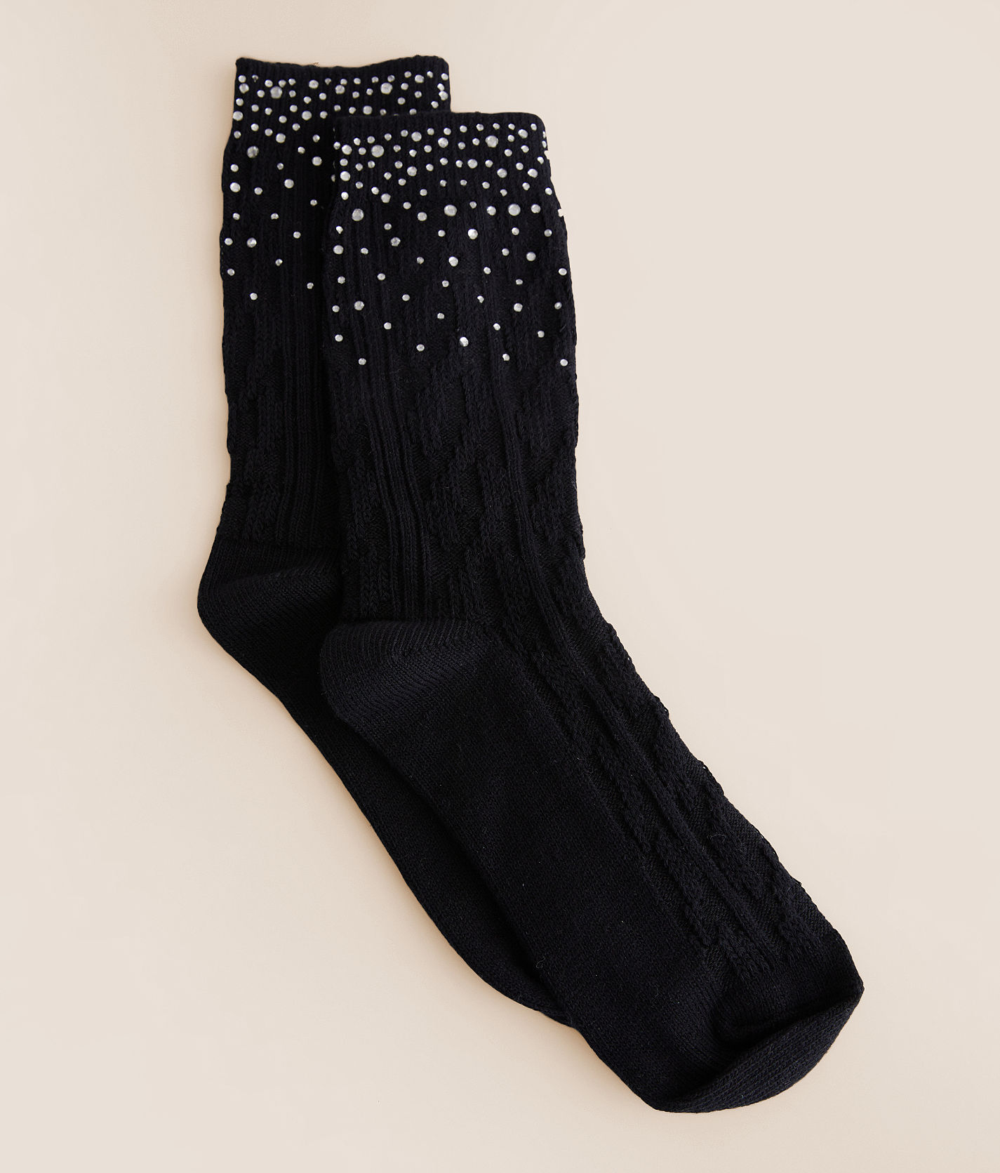 BKE Rhinestone Socks - Women