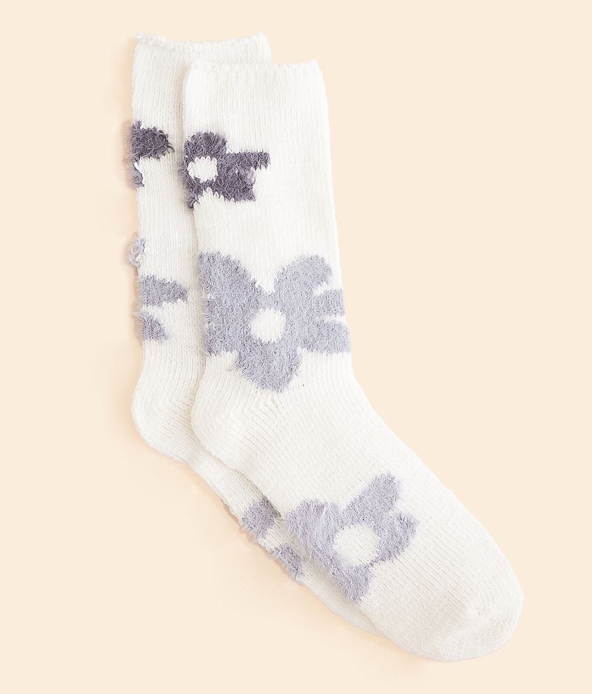 BKE Floral Boot Socks