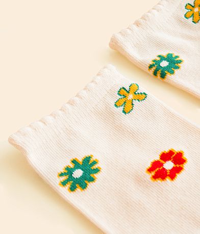 BKE Floral Ruffle Boot Socks MISC_DETAIL_1
