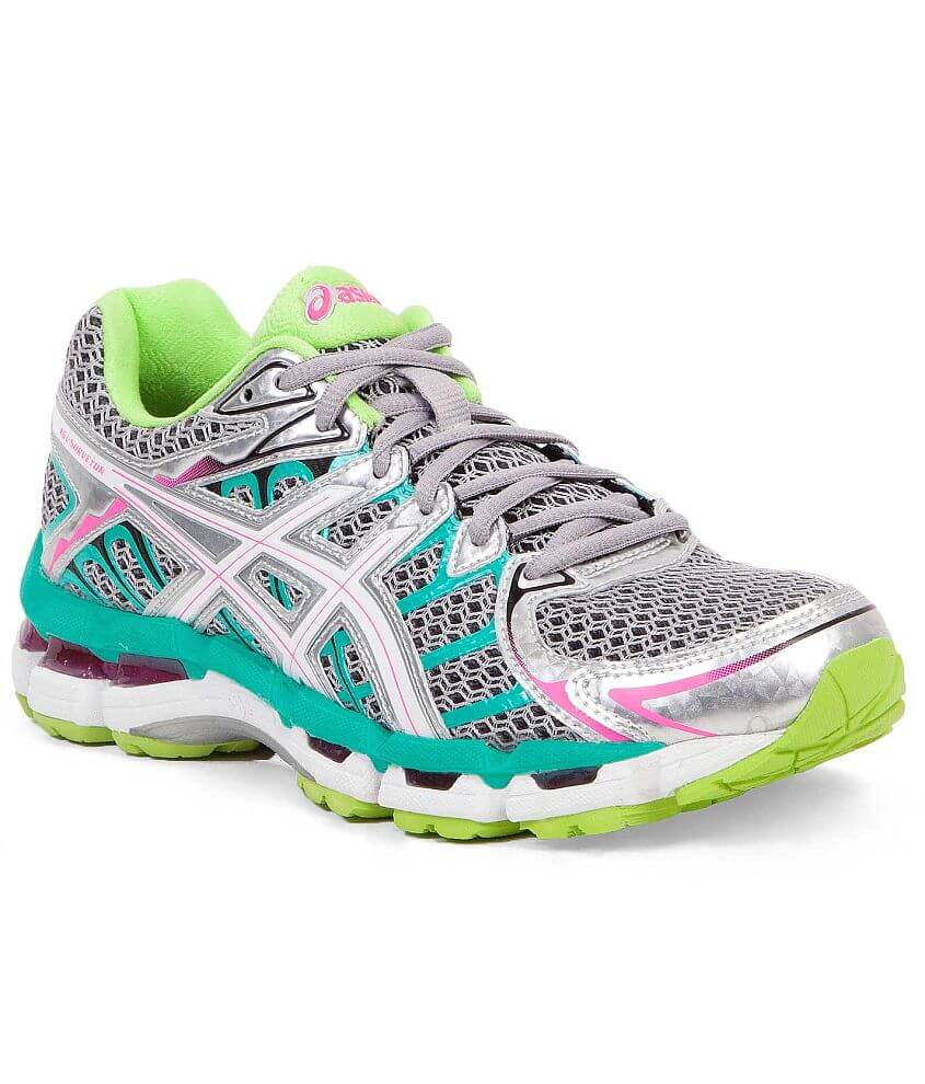 Asics Gel Surveyor 2 Shoe Women s Shoes in Titanium White Sharp Grn Buckle