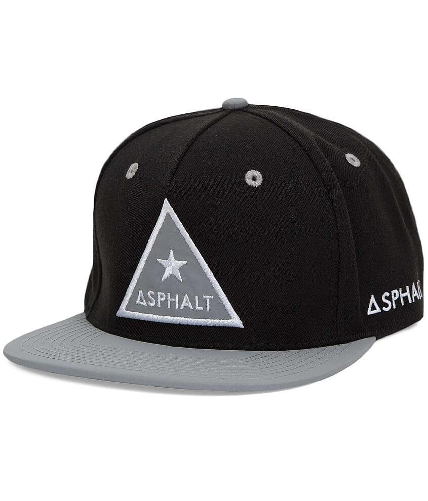 Asphalt Reflective Hat front view