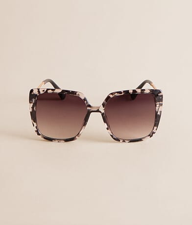 Diff Sophie Brown Square Oversized Sunglasses Buy COACH Square Acetate Sunglasses Brown Online in Kuwait main image 2