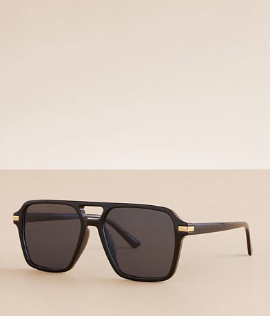 BKE Aviator Sunglasses front view