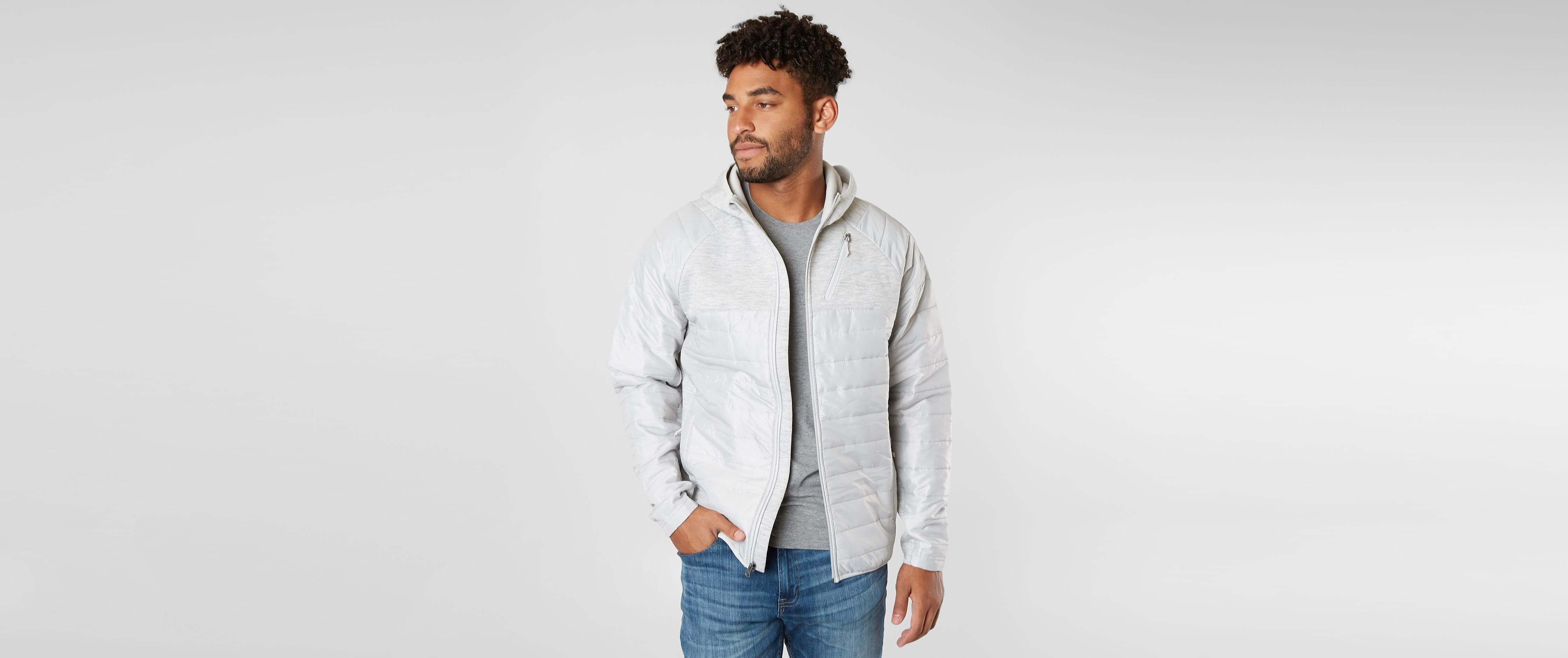 Avalanche® Icecap Hybrid Hooded Jacket Men's Coats/Jackets in Lunar