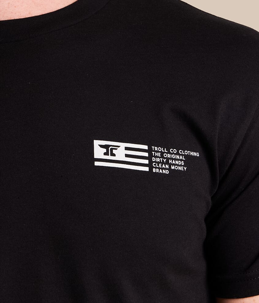 Dirty Hands Clean Money Firebolt T-Shirt