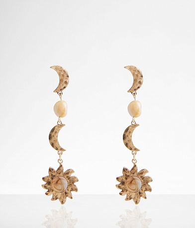 boutique by BKE Celestial Boho Earring front view