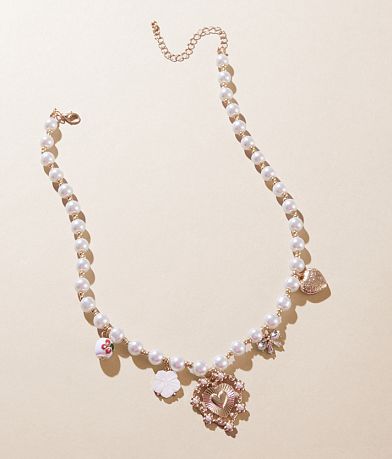 boutique by BKE Charm Necklace front view