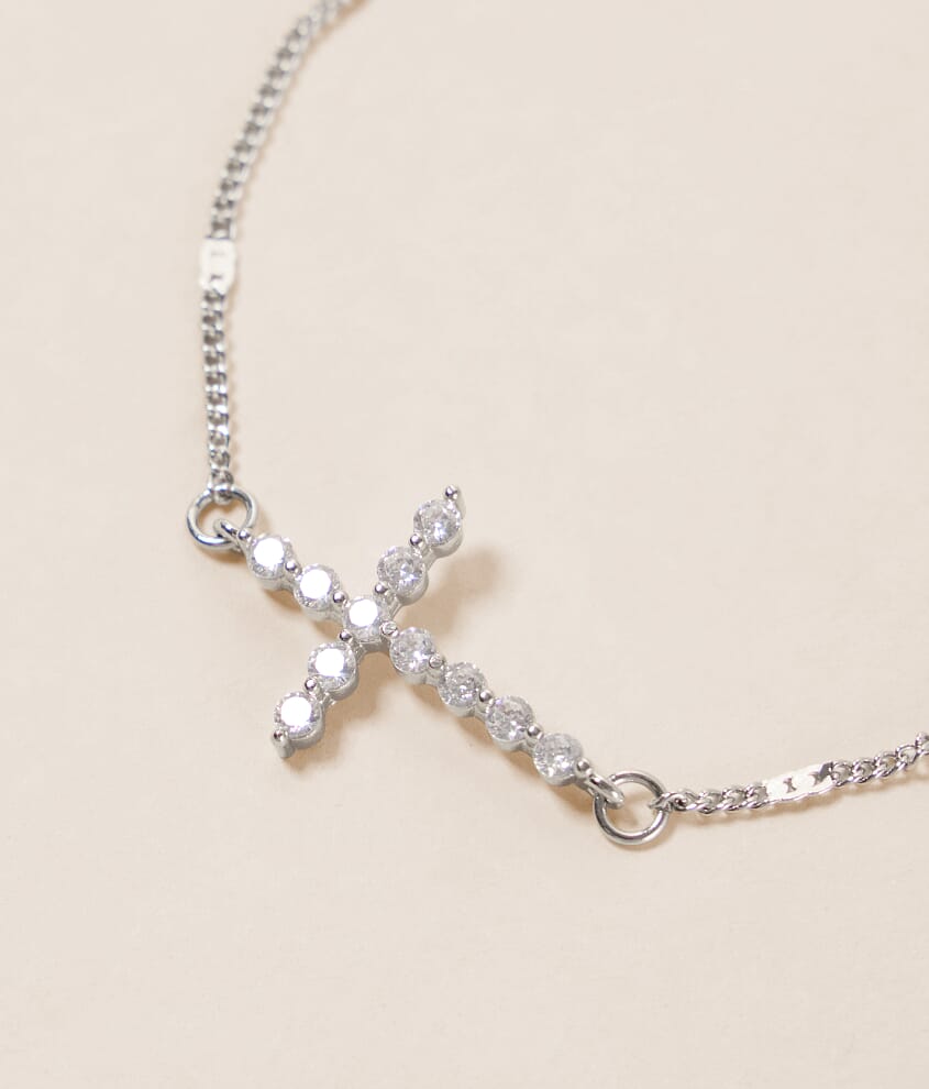 Glitz Cross Bracelet