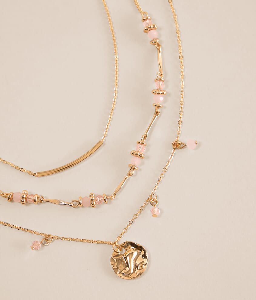 3 Pack Beaded Necklace Set