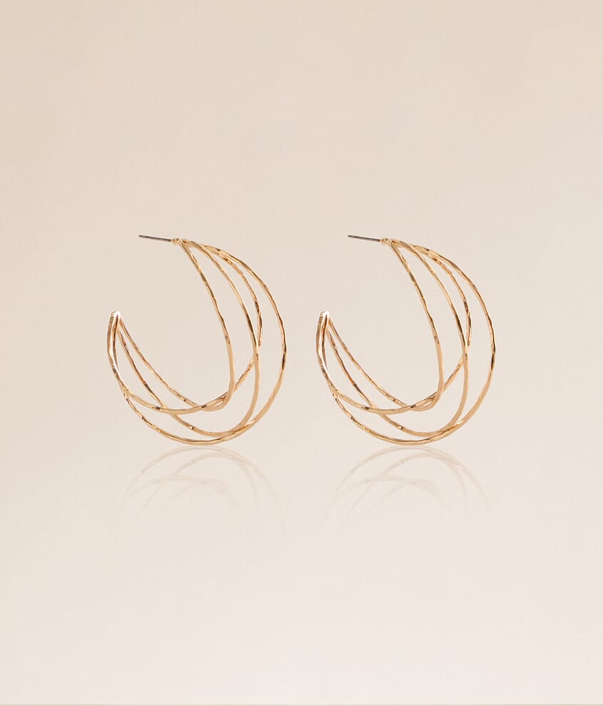 Layered Hoop Earring