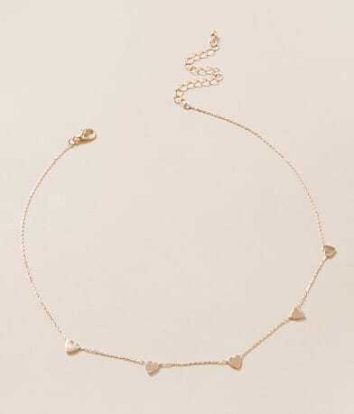 boutique by BKE Heart Necklace front view