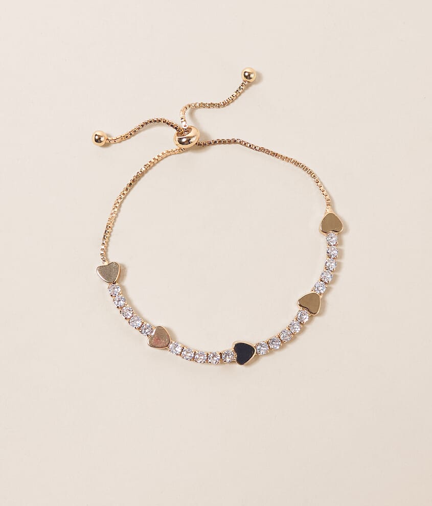 Glitz Heart Bracelet