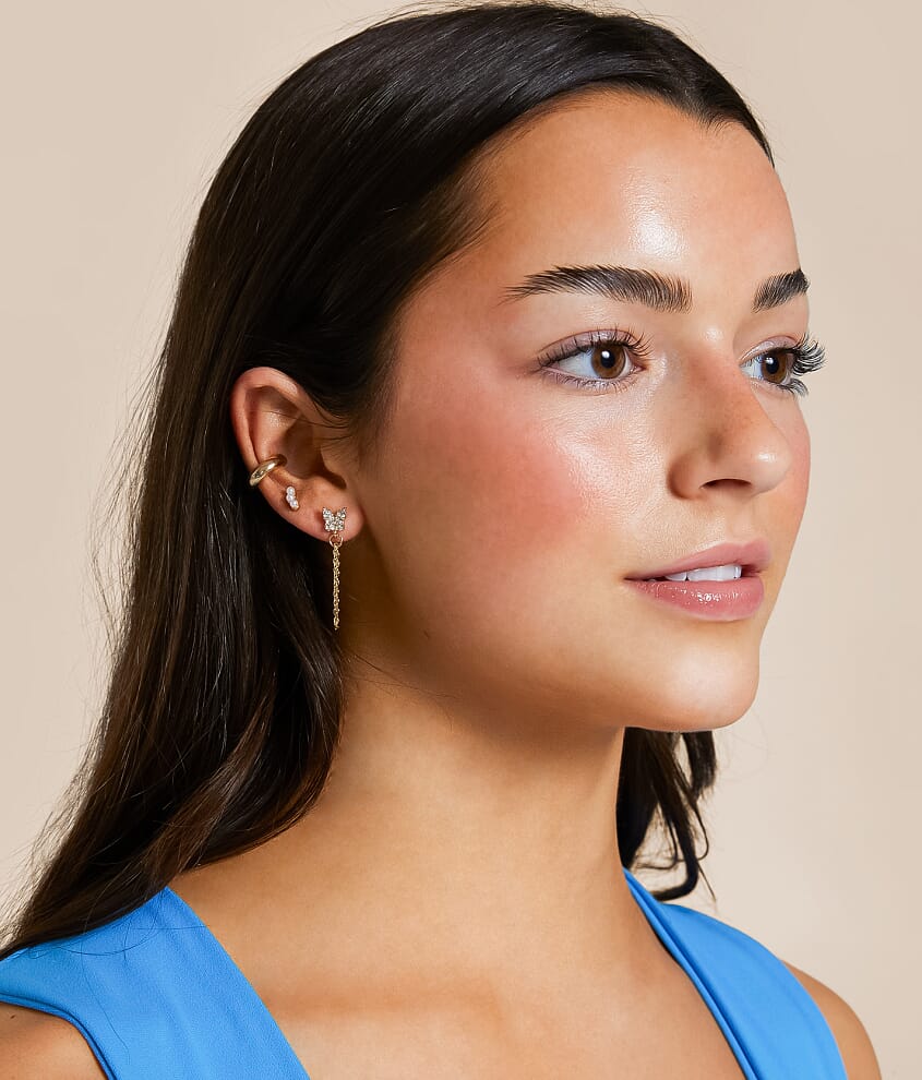 3 Pack Glitz Earring Set