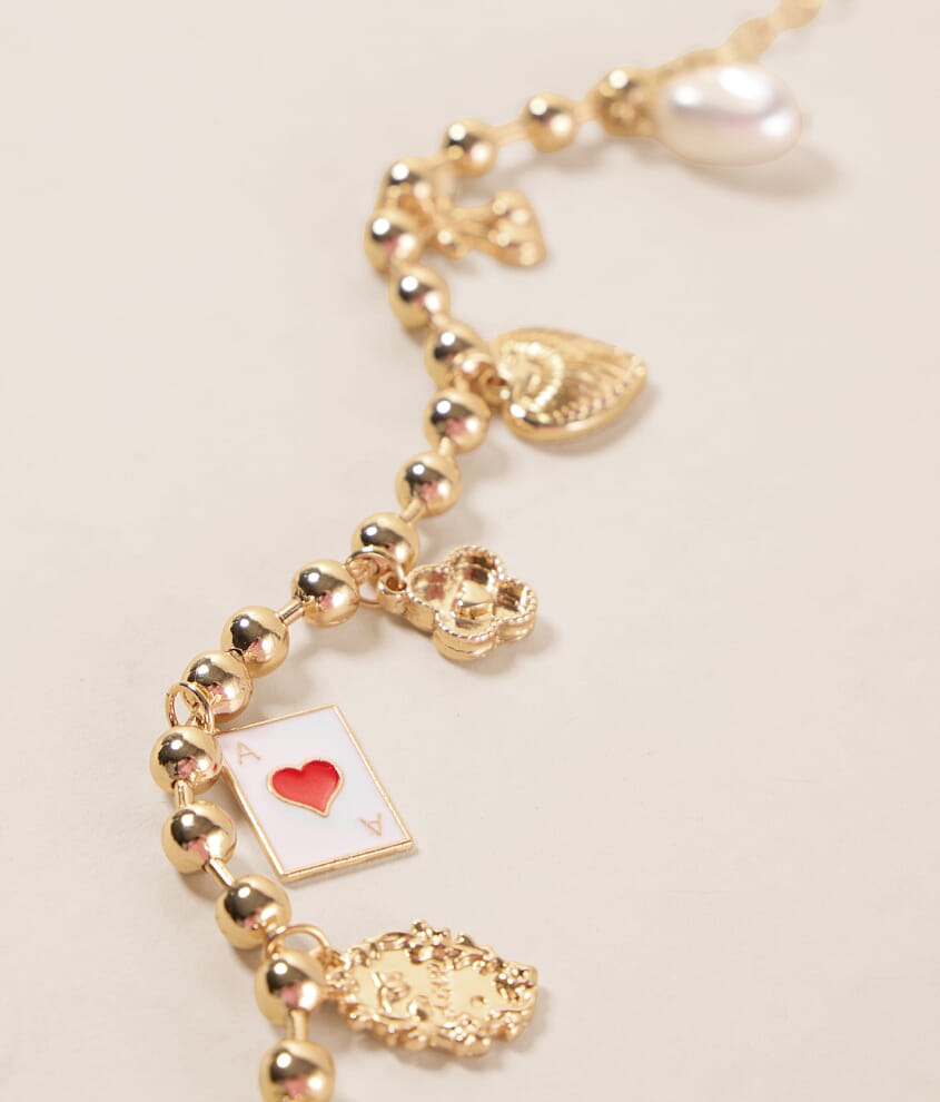 Beaded Charm Bracelet