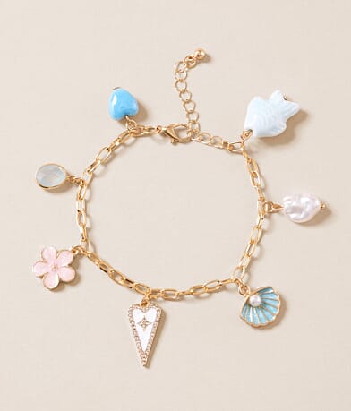 boutique by BKE Summer Charm Bracelet front view