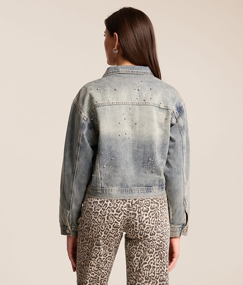 Arendelle Rhinestone Denim Jacket - thumbnail 3